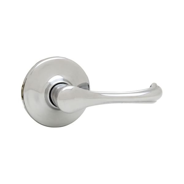 Dorian Lever Interior Single Cylinder Handleset Trim, Bright Polished Chrome